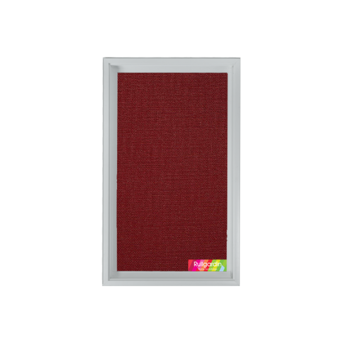 Luxury Waters Burgundy Dimout Roller Blind - Image 1