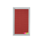 Luxury Waters Lipstick Red Dimout Roller Blind