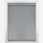 GB Pure Wood Whitby Grey Wooden 50mm Venetian Blind - Image 2