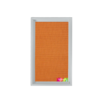 Luxury Waters Orange Dimout Roller Blind