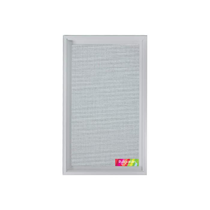 Luxury Waters Slate Grey Dimout Roller Blind - Image 1