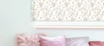 Designer Blossom Dimout Roller Blind