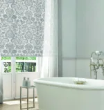 Designer Kensington White Blackout Roller Blind - Image 2