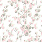 Designer Blossom Dimout Roller Blind