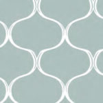 Cleo Powder White Blackout Roller Blind