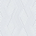 Designer Ziggy White Dimout Roller Blind