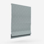 Casadeco Ohio Tissus Erosion Bleu Roman Blind - Image 2