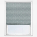 Casadeco Ohio Tissus Erosion Bleu Roman Blind - Image 6