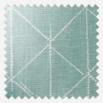 Casadeco Ohio Tissus Erosion Menthe Roman Blind - Image 4