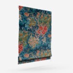 Clarke & Clarke Fiore Midnight Spice Roman Blind - Image 2