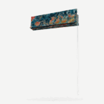 Clarke & Clarke Fiore Midnight Spice Roman Blind - Image 5