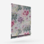 Clarke & Clarke Fiore Slate Amethyst Roman Blind - Image 2