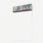 Clarke & Clarke Fiore Slate Amethyst Roman Blind - Image 5