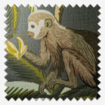 Fryetts Monkey Grey Cushion - Image 2