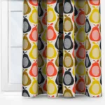 Orla Kiely Scribble Pear Multi Curtain - Image 2