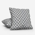 asteroid grey cushion