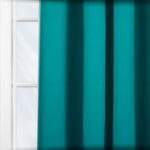GB Diena Teal Fire Retardant Curtain - Image 3