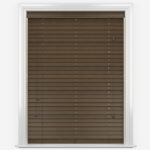 GB Pure Wood Dark Oak 50mm Venetian Blind - Image 2