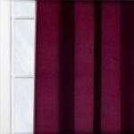 GB Neris Blackout Bordeaux Fire Retardant Curtain - Image 3