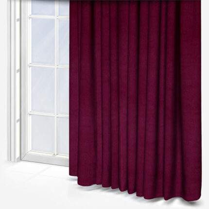 GB Neris Blackout Bordeaux Fire Retardant Curtain