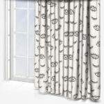 Wink Mono White Curtain