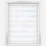 GB Faux Wood 50mm Ice White Venetian Blind - Image 8