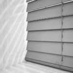 GB Faux Wood 50mm Urban Grey Venetian Blind - Image 4