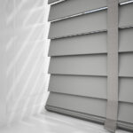 GB Faux Wood 50mm Urban Grey Tapes Venetian Blind - Image 3
