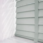 GB Faux Wood 50mm Embossed Pigeon Grey Tapes Venetian Blind - Image 4