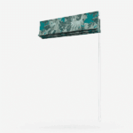 Clarke & Clarke Sunforest Jacquard Peacock Roman Blind - Image 5
