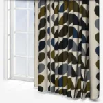 Orla Kiely Multi Stem Moss Curtain