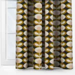 Orla Kiely Oval Flower Seagrass Curtain - Image 4