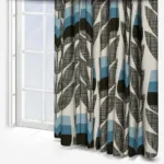 Orla Kiely Rosebud Powder Blue Curtain