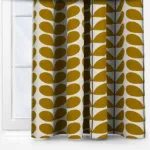 Orla Kiely Two Colour Stem Olive Curtain - Image 4