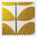 Orla Kiely Two Colour Stem Olive Curtain - Image 2