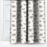 GB Wink Mono White Curtain - Image 4